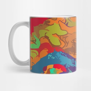 Abstract Dragon Mug